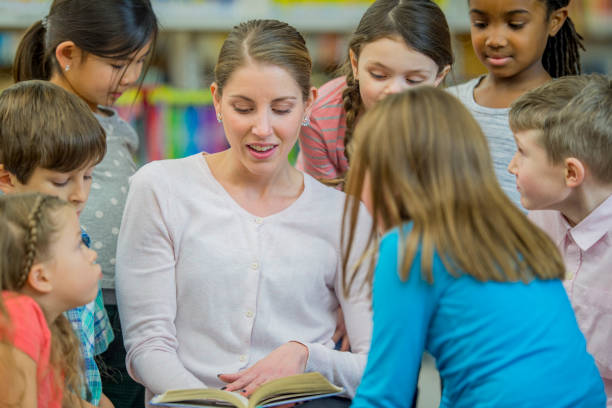 istock Story Time at the Library 648423796