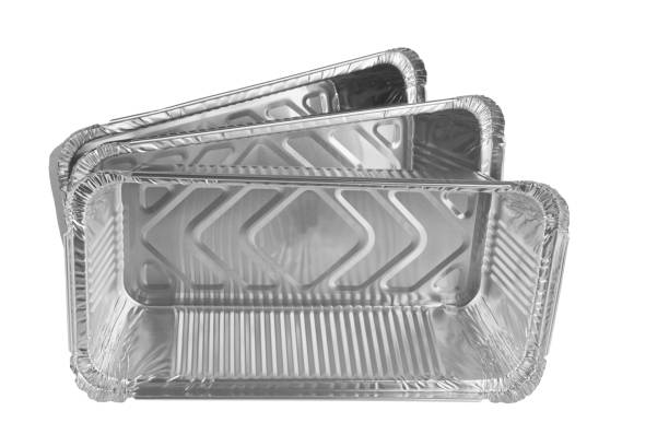 istock Foil tray for food 648424360