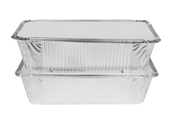 istock Foil tray for food 648424692