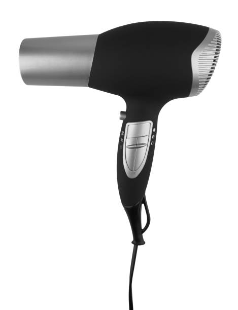 istock Hair dryer isolated 648427636