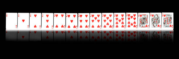 istock Suit of hearts wallpaper 648439250