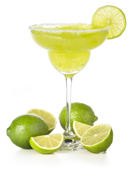 istock classic margarita cocktail and lime 648442760