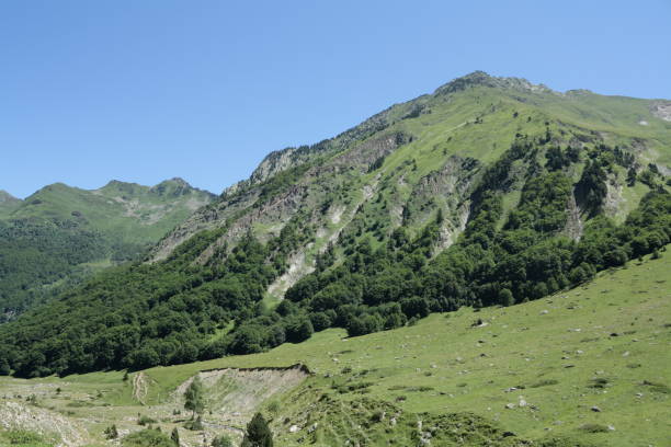 istock Orlu valley in Pyrenees,  France 648452114