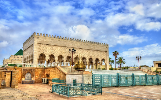 The Mausoleum of Mohammed V, a historical building in