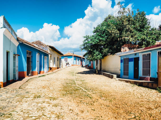 istock Cuban Road in Trinidad 648477552