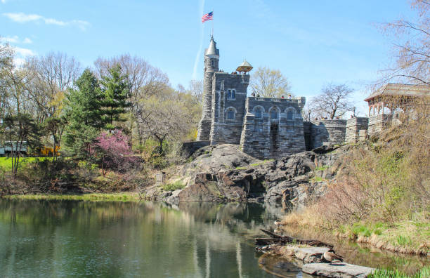 istock View of Central park at sunny spring day 648478258