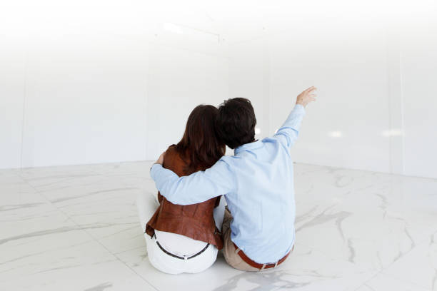 istock Couple in new house 648481970