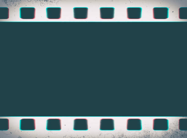 istock Horizontal empty vintage filmstrip illustration background 648495178