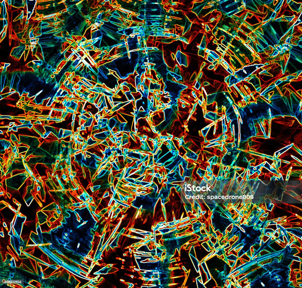 Phông Nền Trừu Tượng Hóa Axit Ảo Giác Hình Vuông Hình ảnh Sẵn có ...