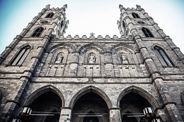 istock Notre-Dame Cathedral of Montreal 648515252