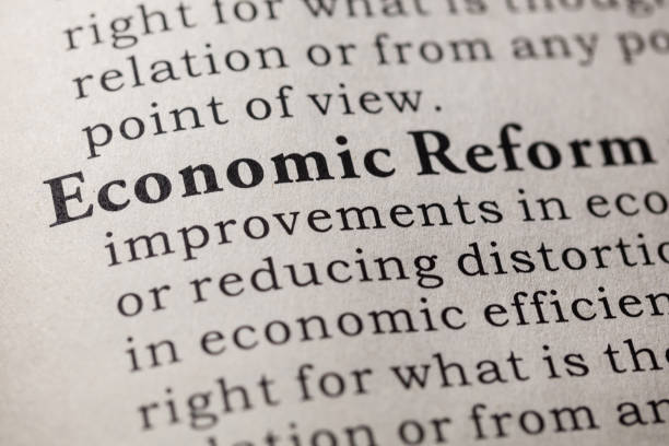 istock definition of economic reform 648533106
