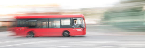 istock Blur of London's Buses 648546756