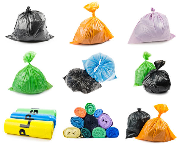 istock Collage of garbage bags 648554880