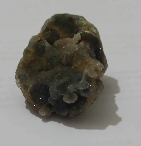 Close up photo of Chrysoprase stone.