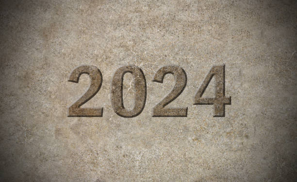 istock 2024 year sign carved out in stone 648578942