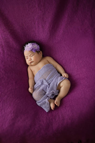 istock Asian Baby girl sleeping 648585590