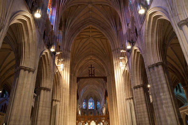 istock Interior of National Cathedral in Washington DC 648586162
