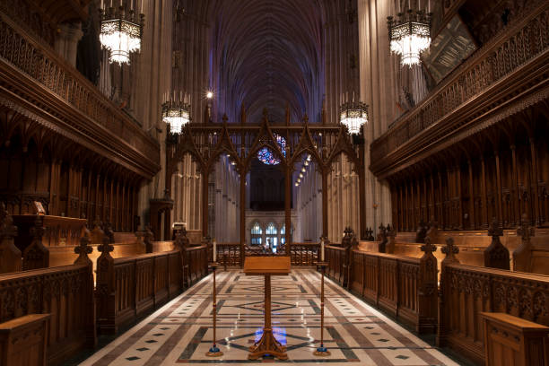 istock Interior of National Cathedral in Washington DC 648586250