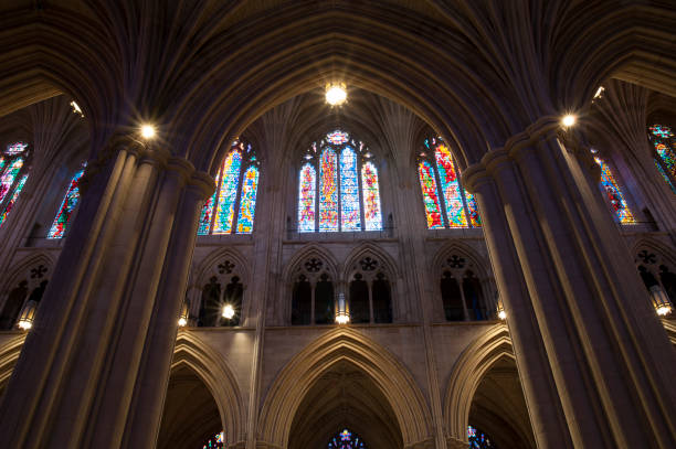 istock Architecture in National Cathedral 648586290