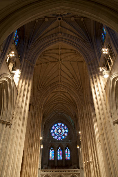 istock Architecture of National Cathedral 648586306