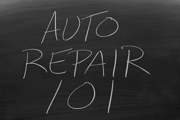 istock Auto Repair 101 On A Blackboard 648595582