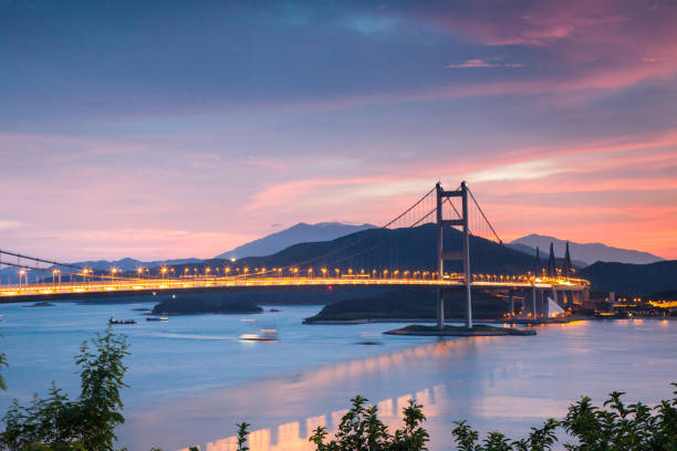 istock Tsing Ma Bridge, Hong Kong. 648596500