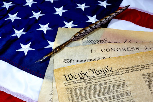 istock US Constitution Declaration of Independence Bill of Rights 648600632