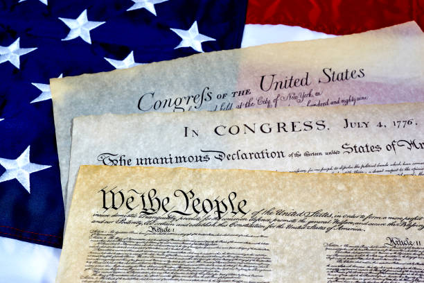 istock US Constitution Declaration of Independence Bill of Rights 648602742
