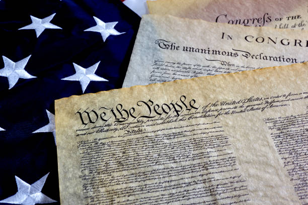 istock US Constitution Declaration of Independence Bill of Rights 648602878