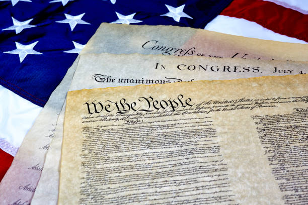 istock US Constitution Declaration of Independence Bill of Rights 648602954