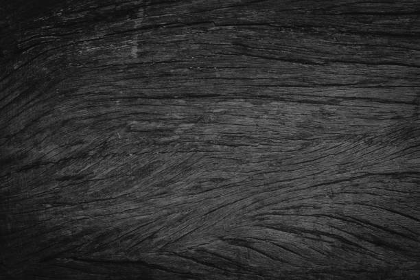 istock Black wooden texture background blank for design 648617784
