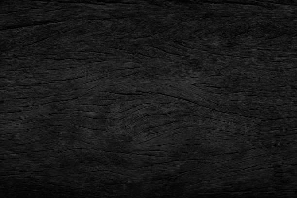 istock Wood Black background texture high quality closeup. May be used for design as background. Copy space 648617974
