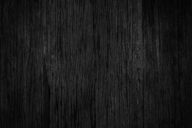 istock Wood Black background texture high quality closeup. May be used for design as background. Copy space 648617980