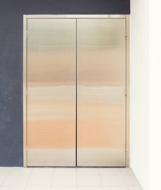 istock Steel Door Outside 648634014