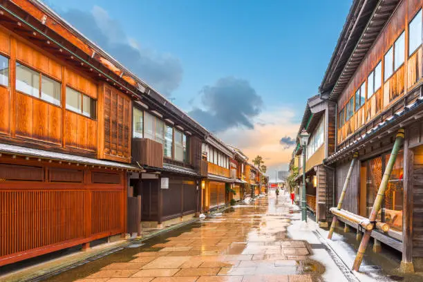 Photo of Nishi Chaya District in Kanazawa Japan