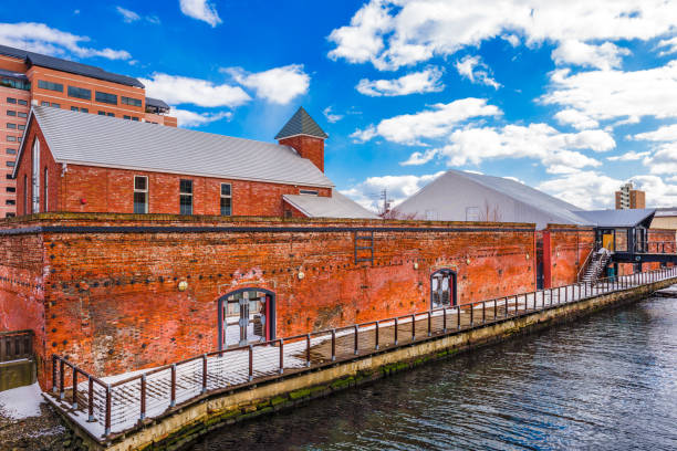 istock Kanemori Warehouses in Hakodate 648640750