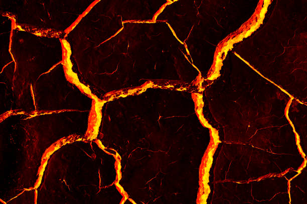 istock the surface of the lava. background. 648640924