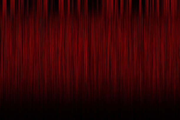 istock Horizontally seamless illustration of a red curtain 648641092