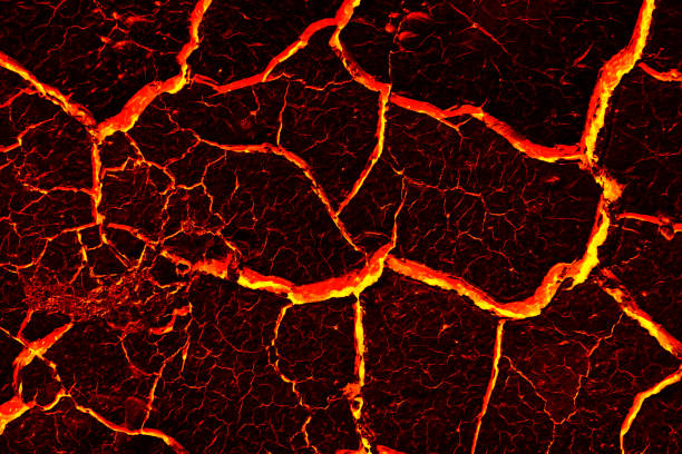 istock the surface of the lava. background. 648643192