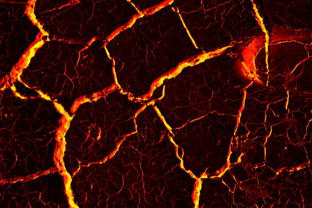istock the surface of the lava. background. 648643278