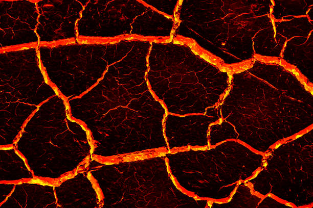 istock the surface of the lava. background. 648643356