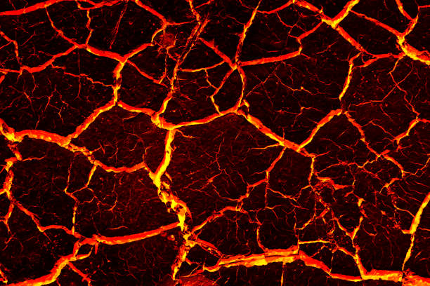 istock the surface of the lava. background. 648643572