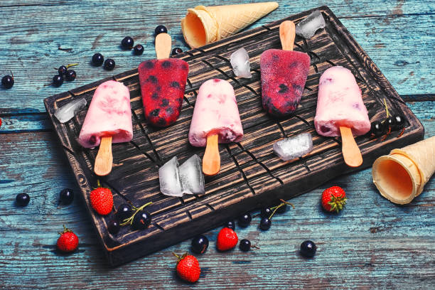 istock Homemade strawberry frozen 648676898