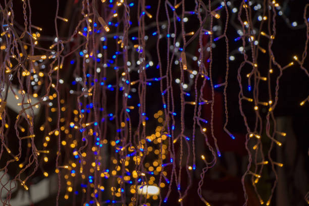 istock Christmas and party lights of a certain type 648679288