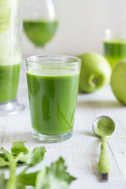 istock Healthy Green Detox Juice 648682704