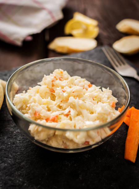 istock Fresh salad coleslaw 648699698