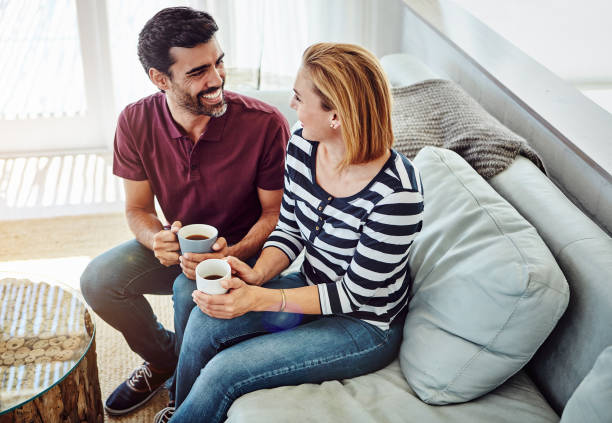 istock Just a couple on their couch 648717118
