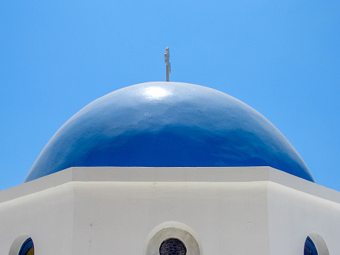 Dome in Santorini / Fira