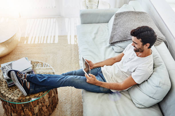 istock Uncapped wifi. What more could you want for weekend entertainment? 648781212