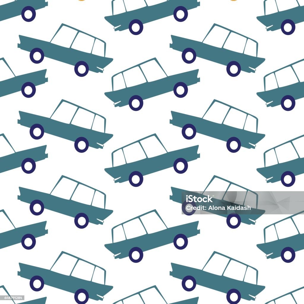 Car Pattern Stock Illustration - Download Image Now - Art, Auto Racing ...